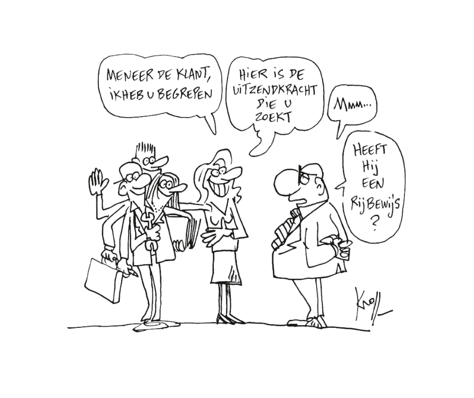 Daoust doet er alles aan om haar klanten de best mogelijke service te bieden.