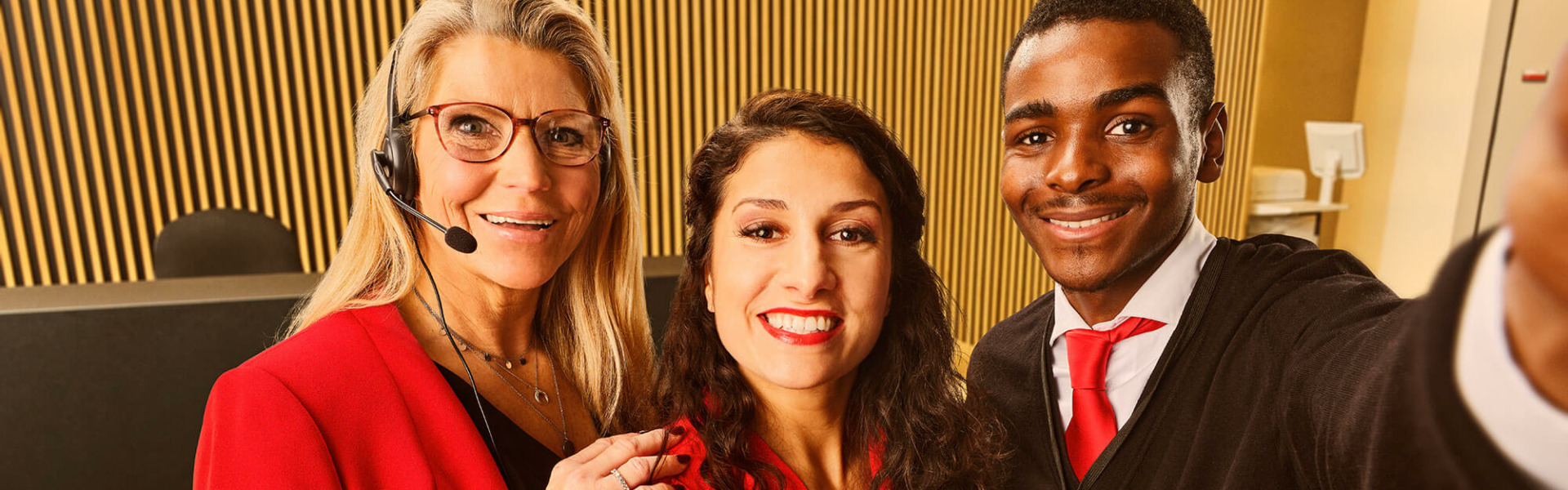 Visuel de la campagne notoriété de Daoust autour des métiers Office