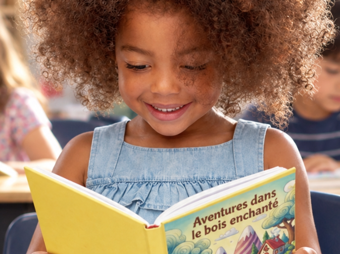 Nous accordons beaucoup d'imortance à la lecture dès le plus jeune âge